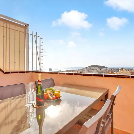 Atico De Lujo Con Gran Terraza, Piscina Climatizada Y Parking En Cristianos - Es-347-4 Arona (Tenerife)